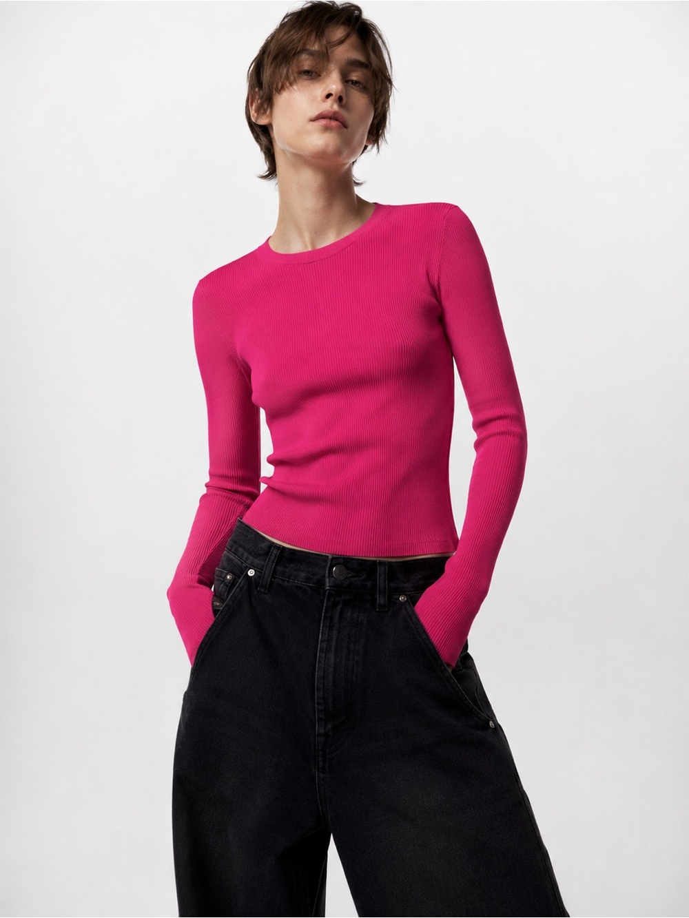 The Kooples Fuchsia Top